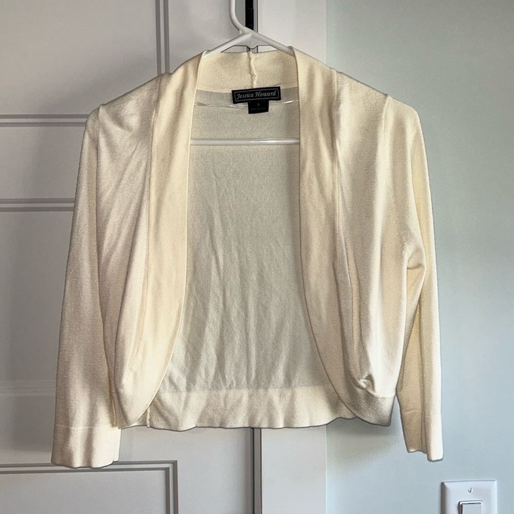 Cream cardigan